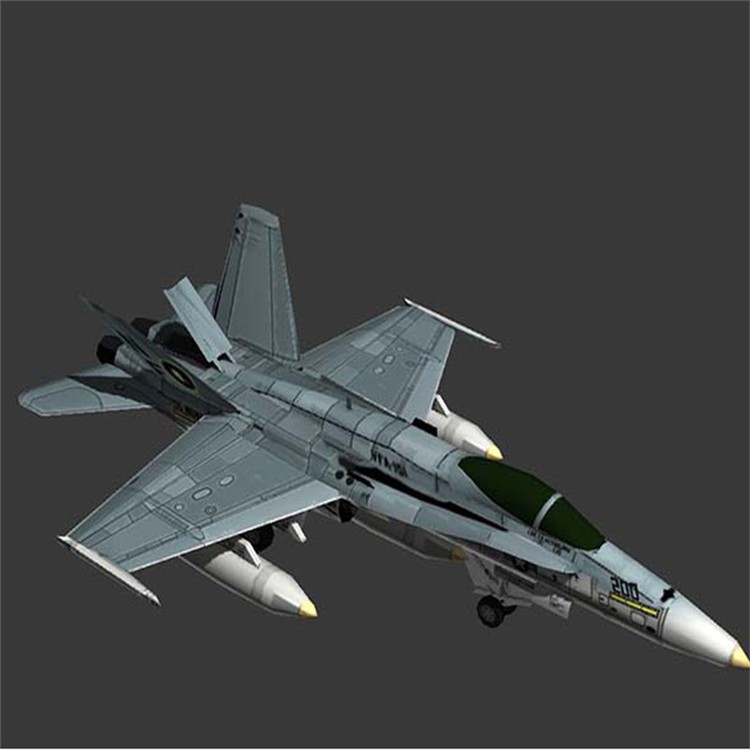 七星3D舰载战斗机模型